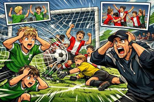 U17 : mener 3-1 dans le temps additionnel et finir à 3-3, le signal qui fait mal