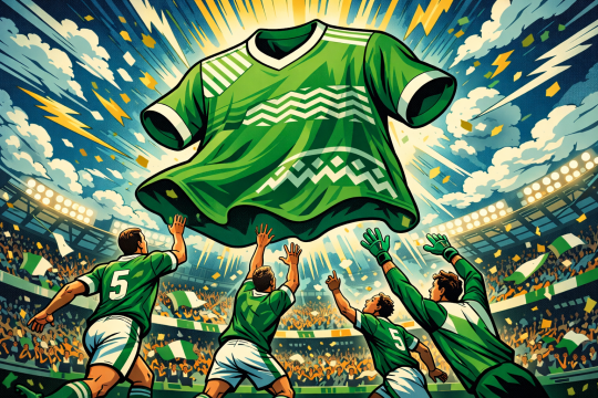 Le nouveau maillot de l’ASSE : Casino revient, et l’histoire refait surface