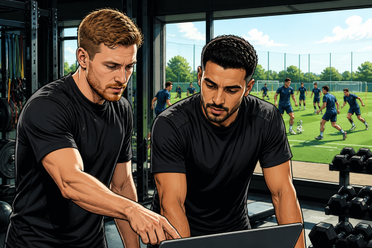 Ben Old et Mahmoud Jaber ont travaillé en salle avant Dunkerque