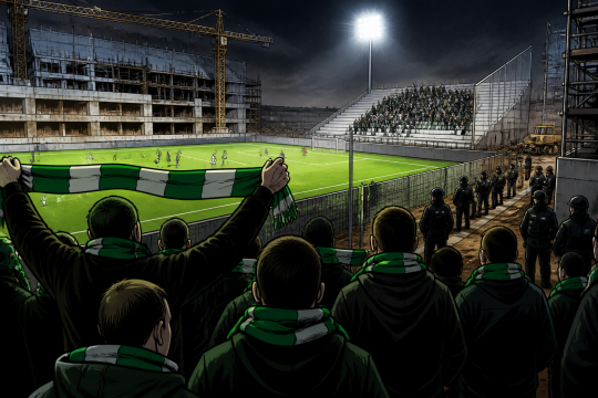 Red Star-ASSE : le parcage visiteurs compte 236 places à Bauer