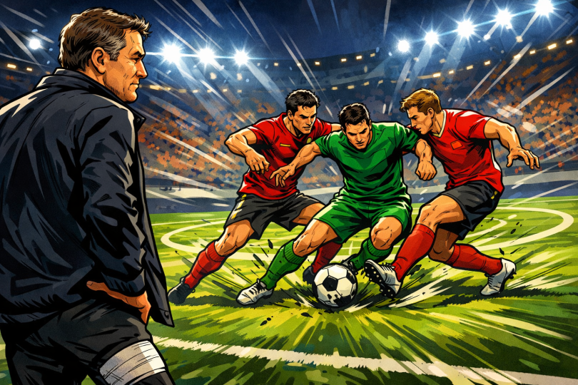 ASSE–Red Star : Tardieu forfait, le milieu doit garder le moteur allumé