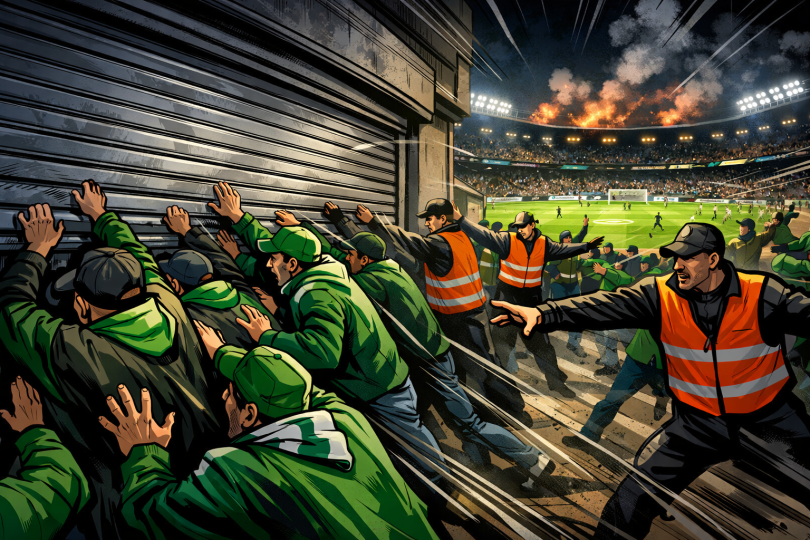 Balcon Nord, Kop Nord, tribunes fermées : Geoffroy-Guichard joue à guichets… contrariés