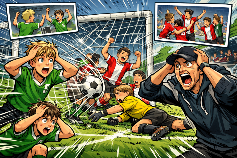 U17 : mener 3-1 dans le temps additionnel et finir à 3-3, le signal qui fait mal