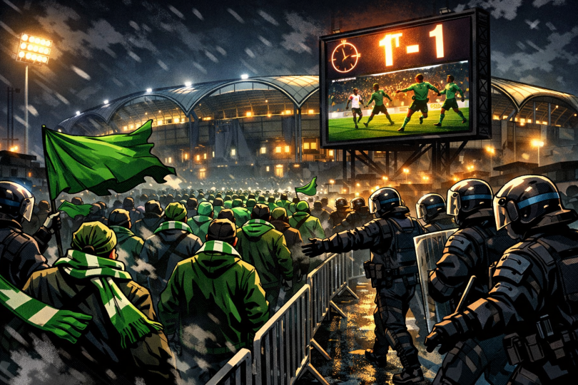 Reims-ASSE : 1 000 Verts, pas un de plus… et surtout pas trop visibles