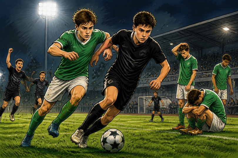 Les U15 de l’ASSE battus 4-1 par Clermont à L’Étrat