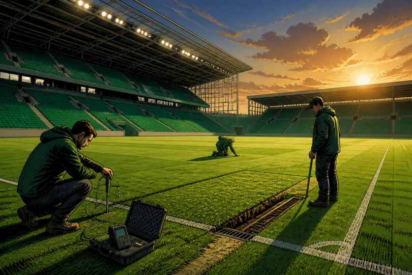 La pelouse de Geoffroy-Guichard reste à valider avant Rodez